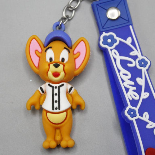 Load image into Gallery viewer, Jerry PVC Keychain with Bracelet (KC5367D)
