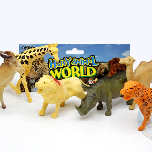 Load image into Gallery viewer, Wild Animal Rubber Set (KC5223)

