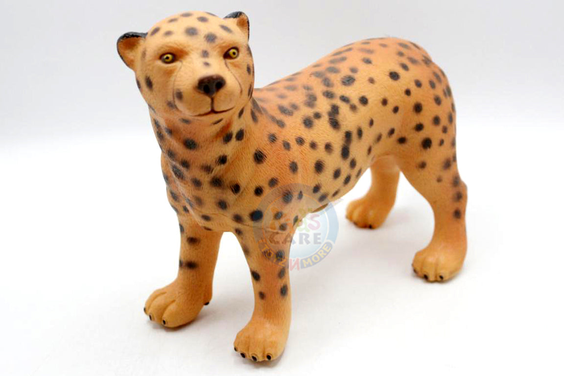 Cheetah Rubber Toy With Sound (G9899-557A)