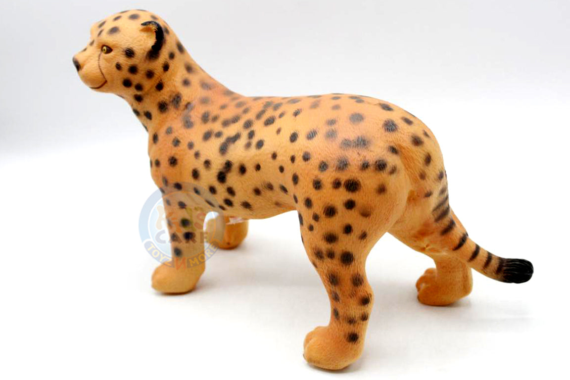 Cheetah Rubber Toy With Sound (G9899-557A)