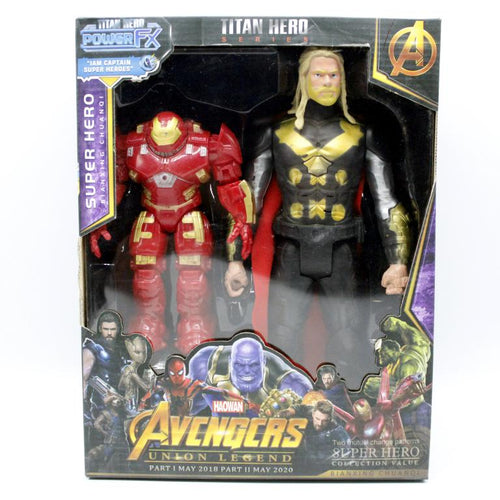 Load image into Gallery viewer, Thor And Hulkbuster Action Figure Toy (9962)
