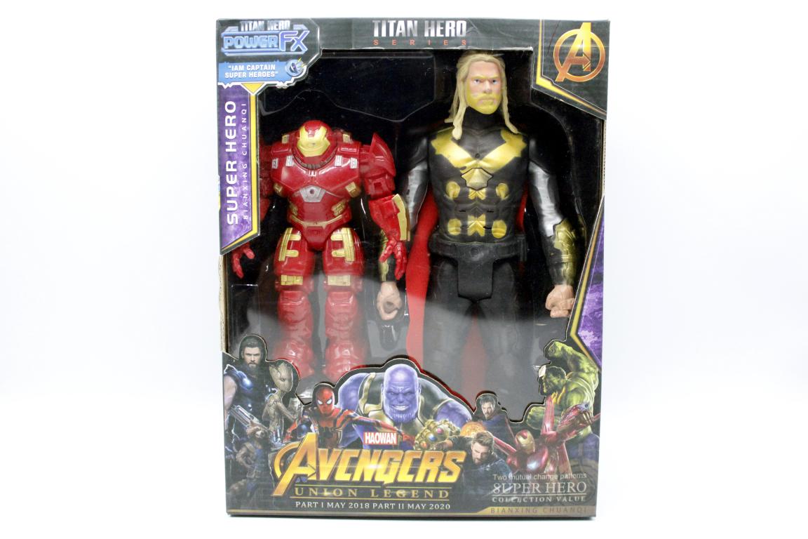 Thor And Hulkbuster Action Figure Toy (9962)