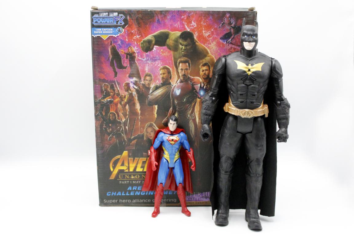 Batman And Superman Action Figure Toy (9962)