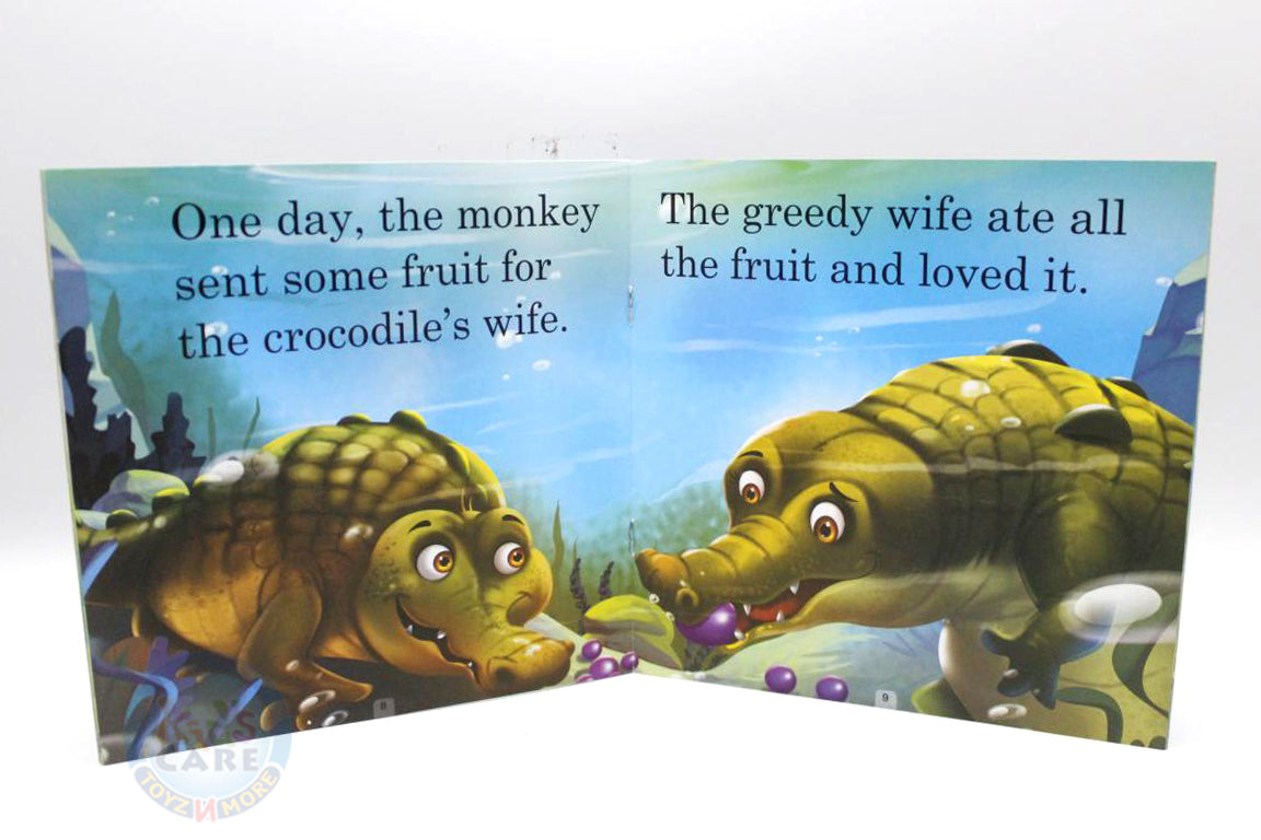 The Monkey And The Crocodile Story Book