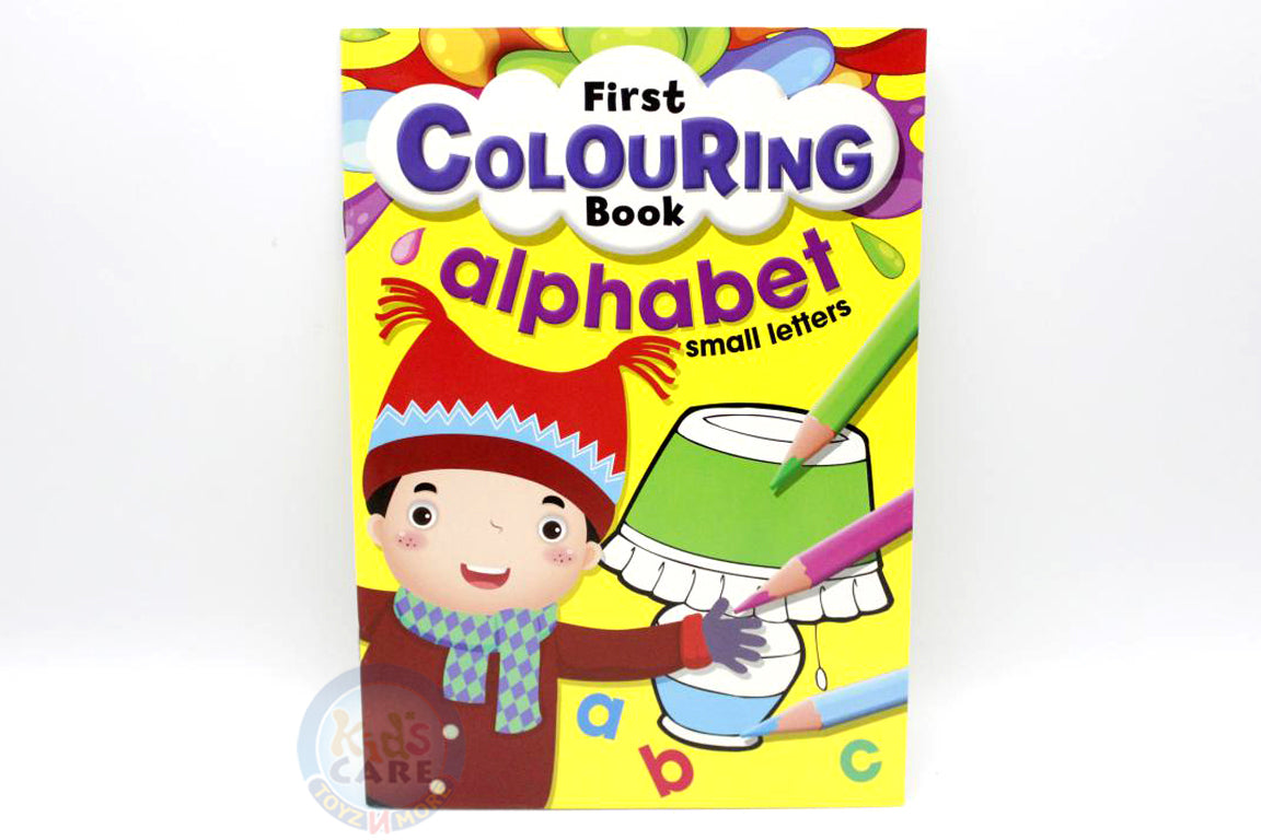 First Colouring Alphabet Small Letters Book