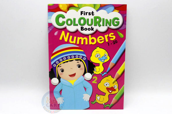 First Colouring Numbers 1-20 Book