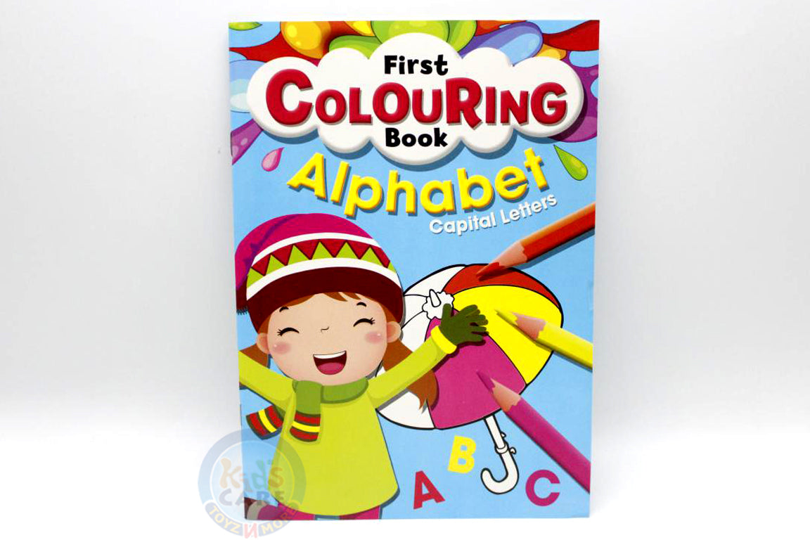 First Colouring Alphabet Capital Letters Book