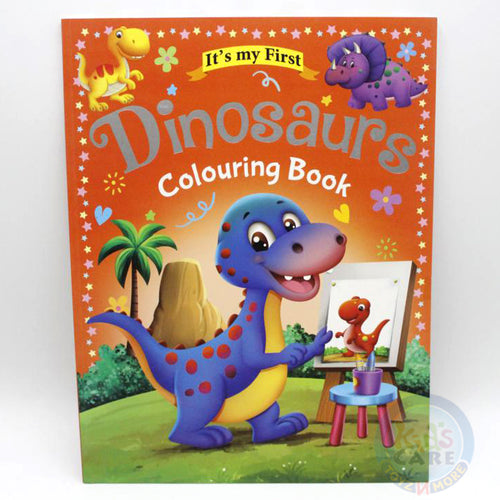 Load image into Gallery viewer, It&#39;s My First Dinosaurs Colouring Book
