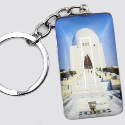 Load image into Gallery viewer, Mazar-E-Quaid Acrylic Keychain (KC5224)
