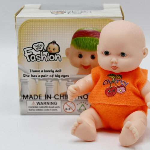 Load image into Gallery viewer, Baby Rubber Small Doll Toy (881)
