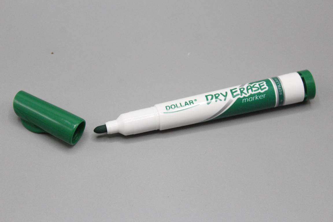 Dollar Dry Erase Marker Green