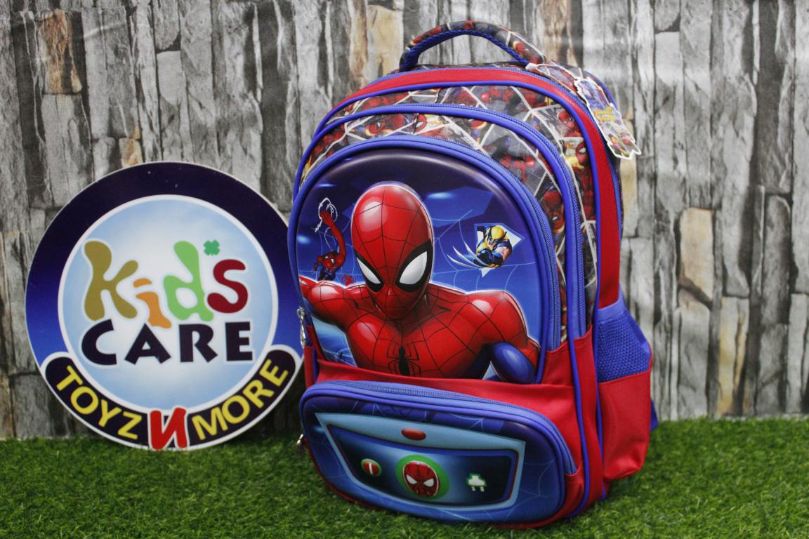 Spider Man School Bag for Grade 3 to 6 (1701#)