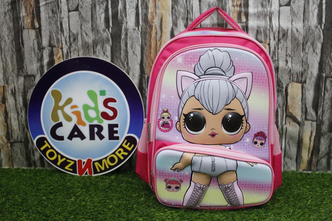 LOL School Bag For Grade-1 And Grade-2 For Girls (2300)