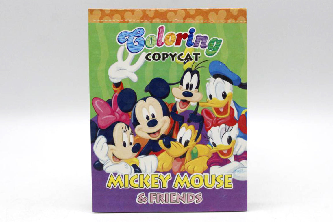 Mickey Mouse & Friends Coloring Copycat Book Pad (516)