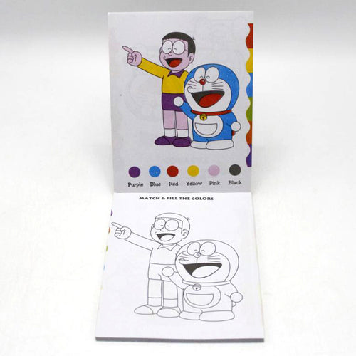 Load image into Gallery viewer, Doraemon Coloring Copycat Book Pad (518)
