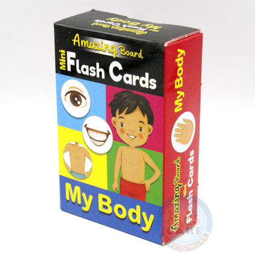 Load image into Gallery viewer, Amazing Board Mini Flash Cards My Body
