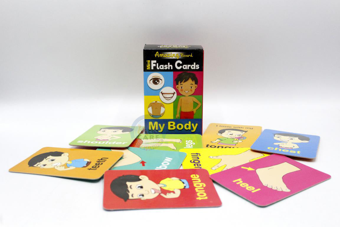 Amazing Board Mini Flash Cards My Body