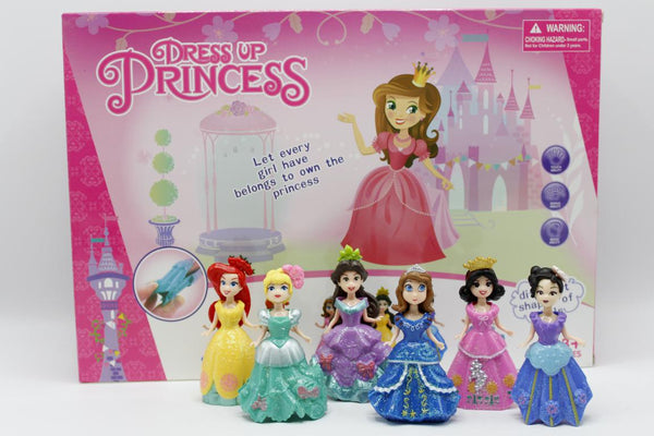 Princess Dress Up Figures Set (5988-3)