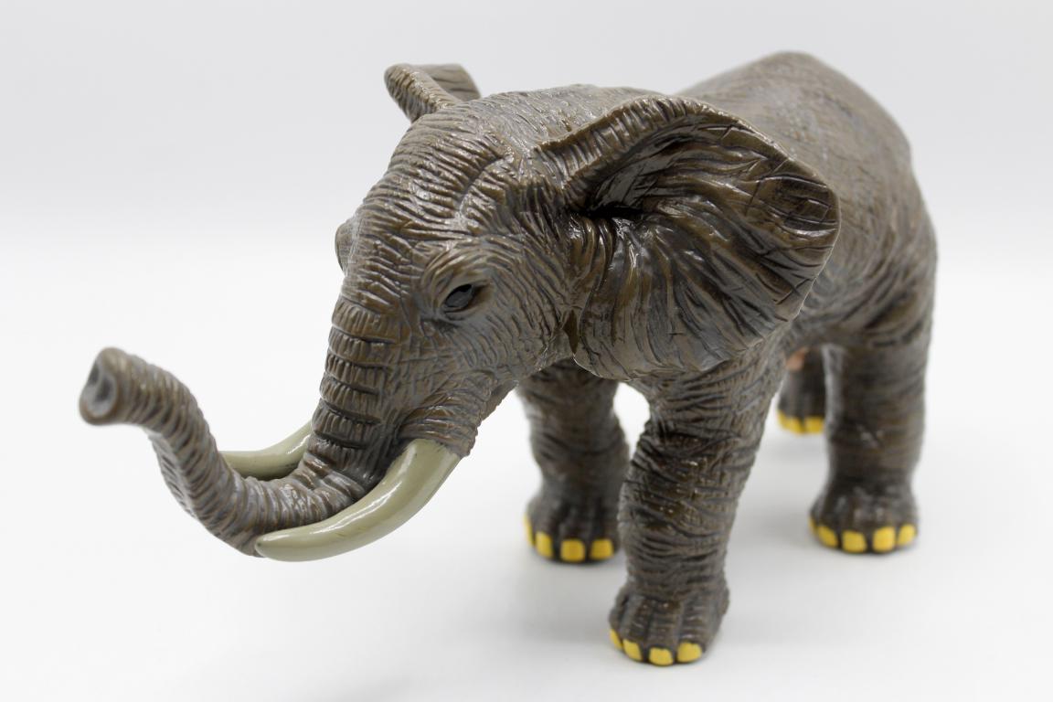 Elephant Rubber Toy With Sound (Q9899-556A)