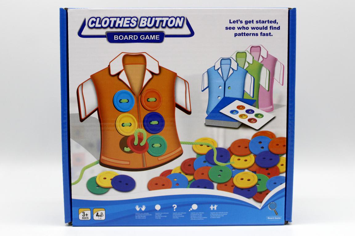 Clothes Button Board Game (5100)