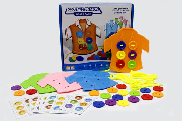 Clothes Button Board Game (5100)