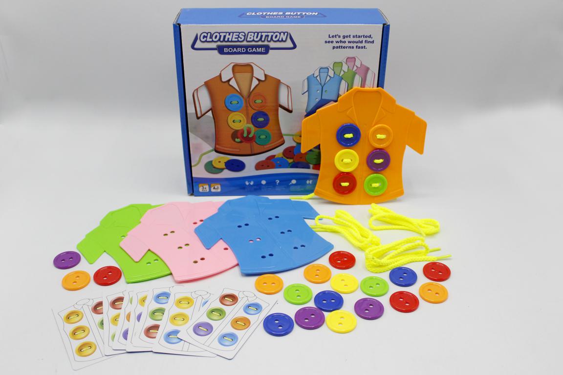 Clothes Button Board Game (5100)