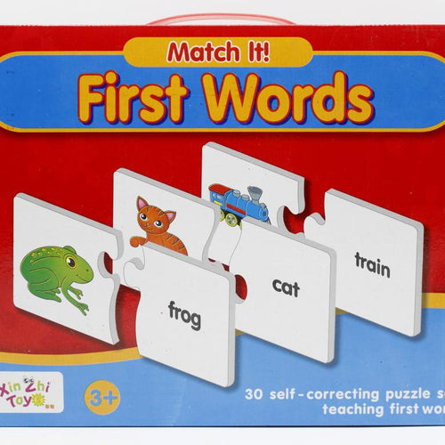 Load image into Gallery viewer, Match It! First Words Puzzle (55085)

