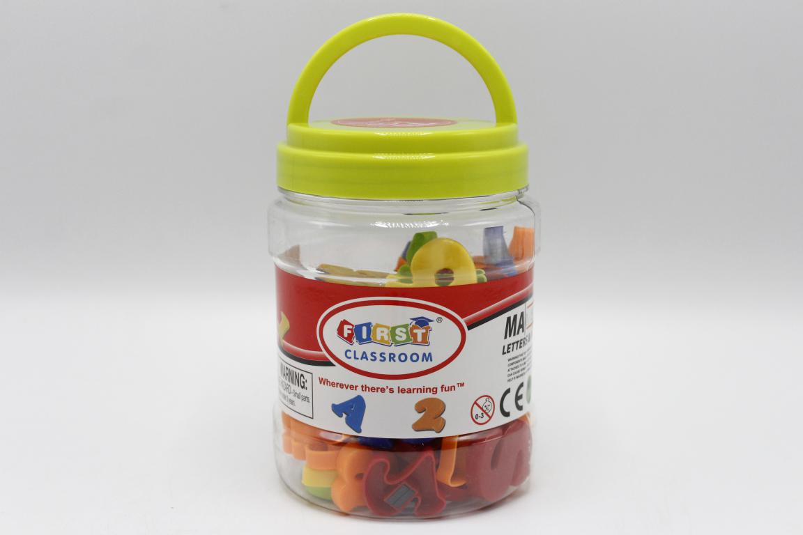 Magnetic Alphabets & Numbers with Bucket (HM1151A)