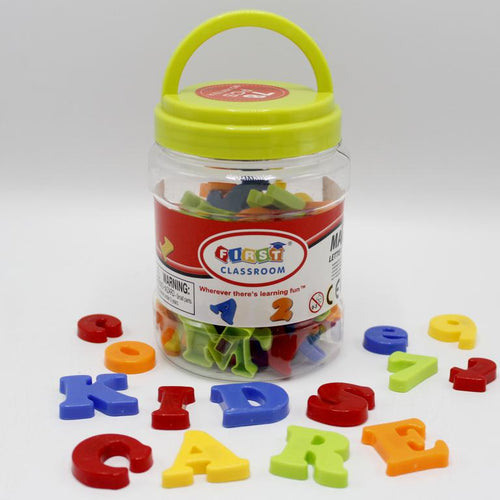 Load image into Gallery viewer, Magnetic Alphabets &amp; Numbers with Bucket (HM1151A)
