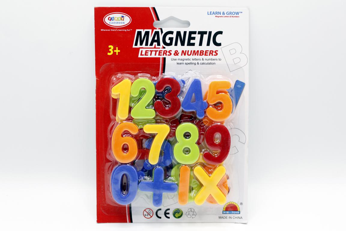 Magnetic Numbers Children Kids Learn Alphabet Toy Fridge (HM1173A)