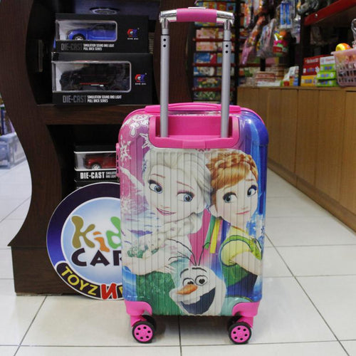 Load image into Gallery viewer, Frozen 4 Wheels Children Kids Luggage Travel Bag / Suitcase 20 Inches
