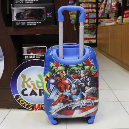 Load image into Gallery viewer, Avengers 4 Wheels Children Kids Luggage Travel Bag / Suitcase 16 Inches
