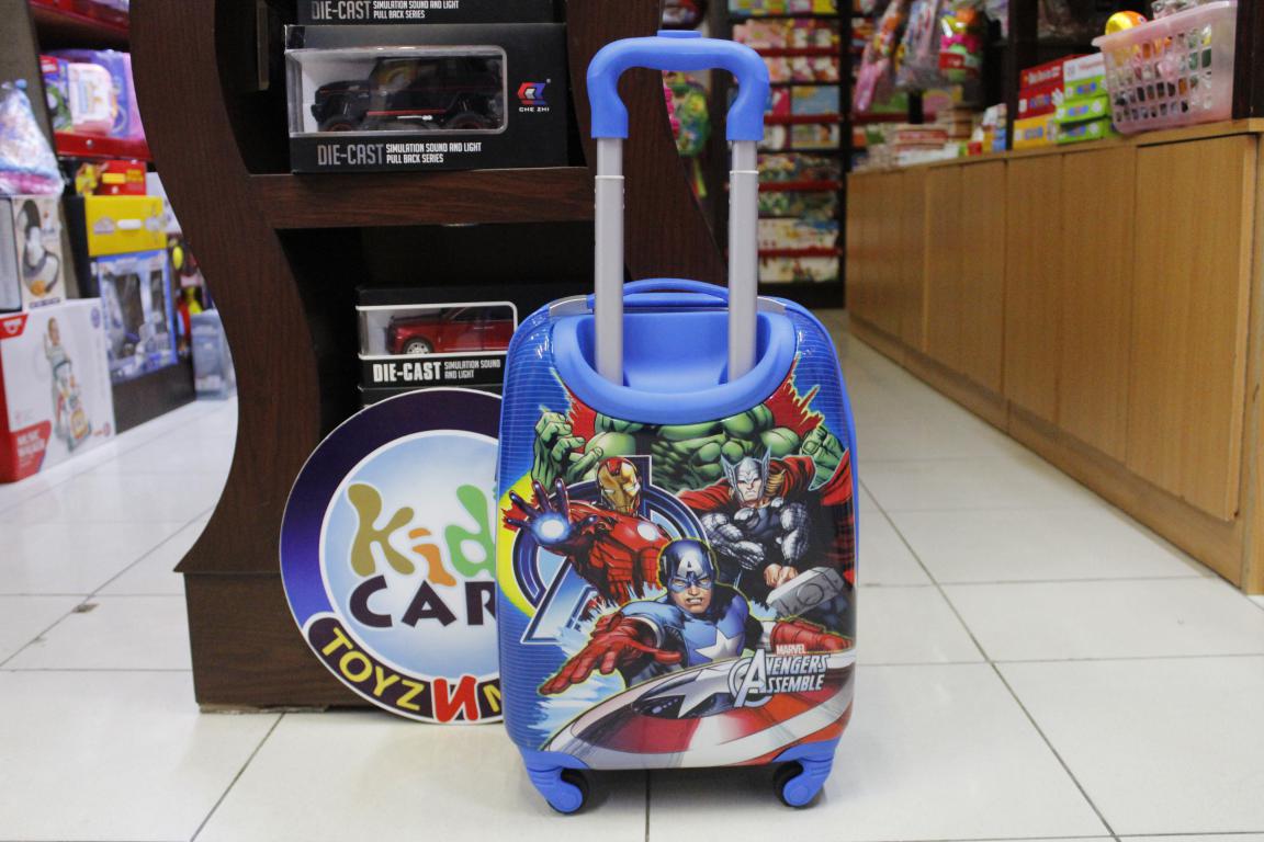 Avengers 4 Wheels Children Kids Luggage Travel Bag / Suitcase 16 Inches