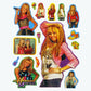 Hannah Montana Foam Sticker