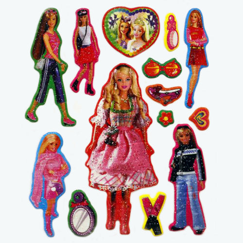 Load image into Gallery viewer, Barbie Foam Sticker
