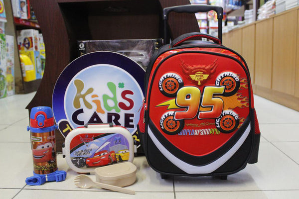 Mc Queen Cars Trolley Bag Deal # 22 For KG-1 & KG-2