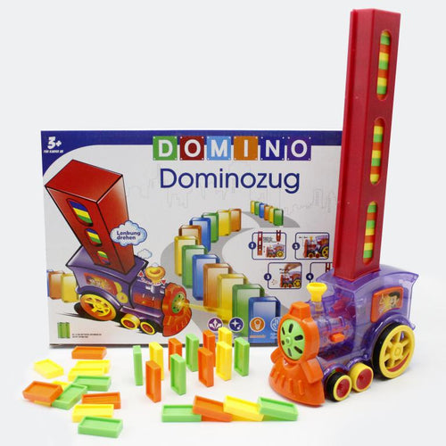 Load image into Gallery viewer, Domino Train Battery Operated Toy Set (X006)
