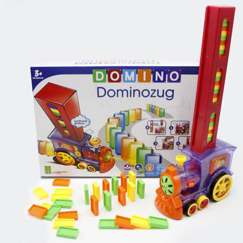 Load image into Gallery viewer, Domino Train Battery Operated Toy Set (X006)
