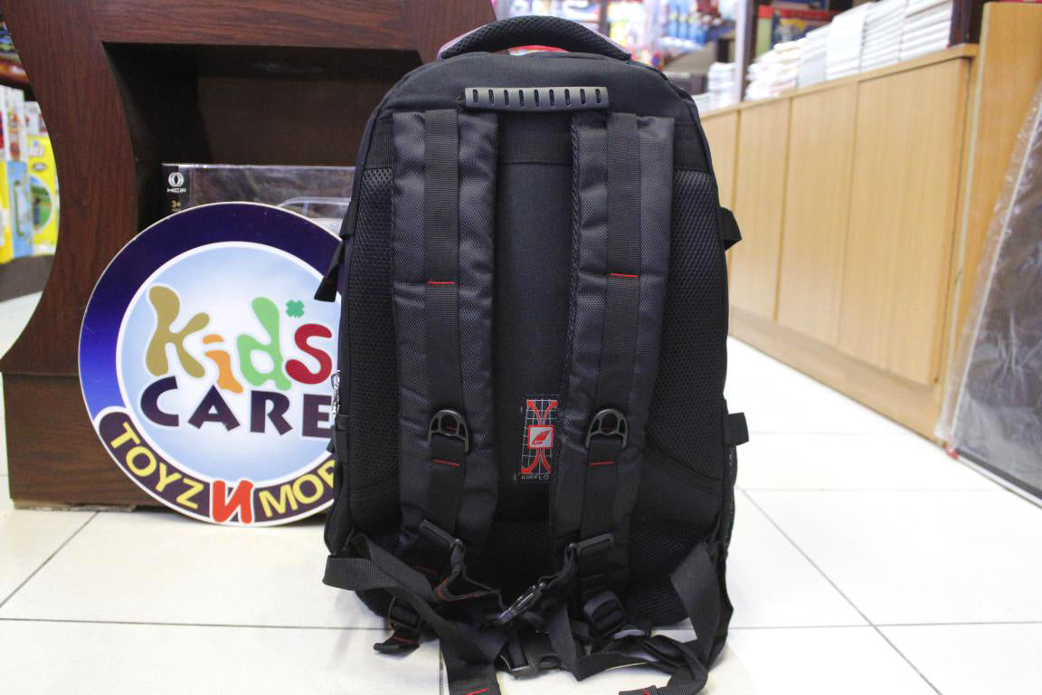 Camel Mountain Backpack Notebook Laptop Book Bags Travel Bag Black (7906-20#)