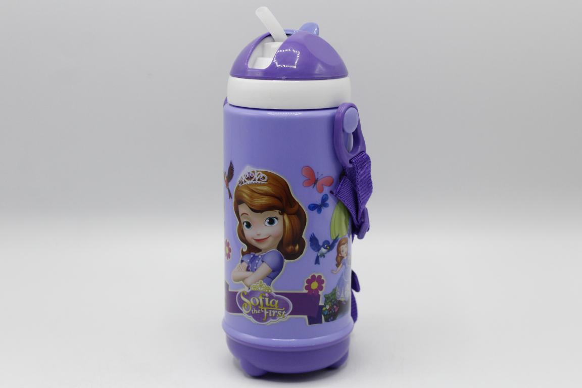 Sofia Purple Water Bottle For Girls (NX-420)