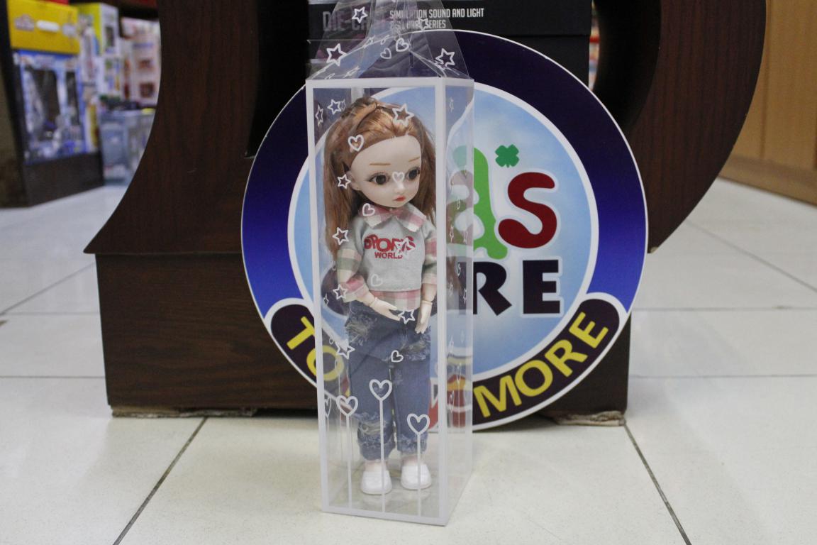 Bendable Doll With Light And Sound 11 Inches (KC4998)