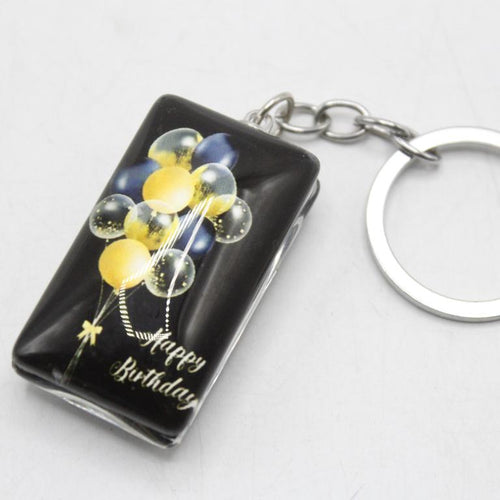 Load image into Gallery viewer, Happy Birthday Acrylic Keychain (KC5296)

