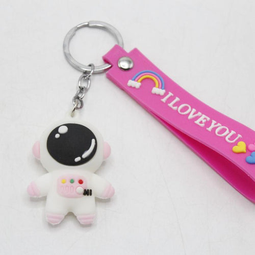Load image into Gallery viewer, Astronaut Keychain With Bracelet

