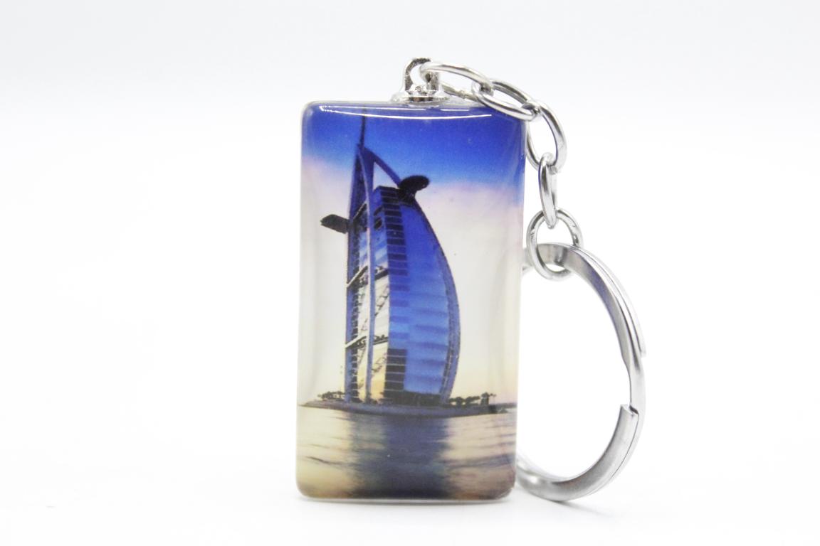 Burj Al Arab Acrylic Keychain