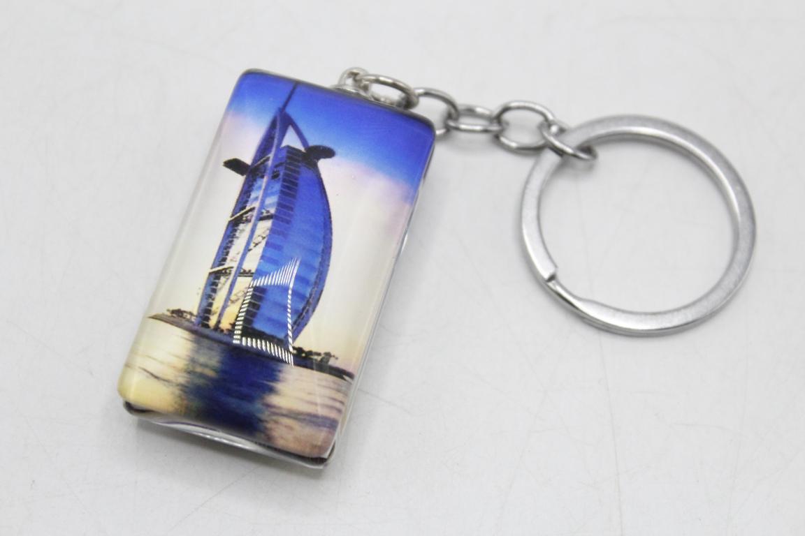 Burj Al Arab Acrylic Keychain