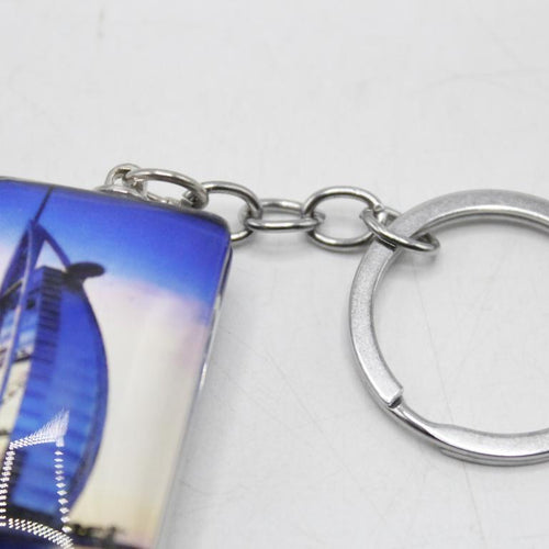 Load image into Gallery viewer, Burj Al Arab Acrylic Keychain
