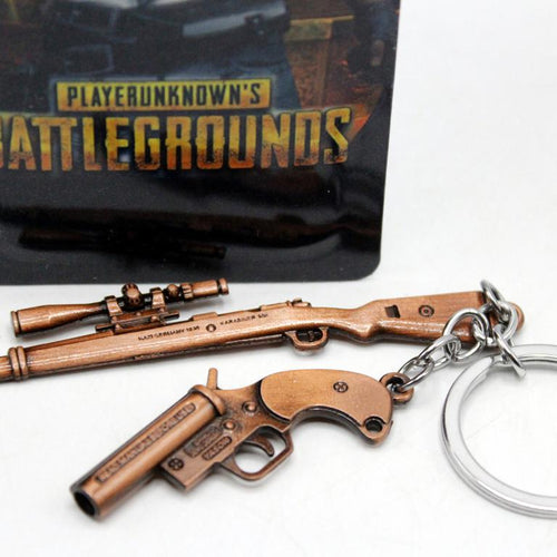 Load image into Gallery viewer, Miniature Gun Metallic Keychain &amp; Bag Hanging (KC5052)
