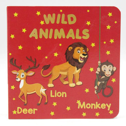 Load image into Gallery viewer, Wild Animals Little Hands Board Book
