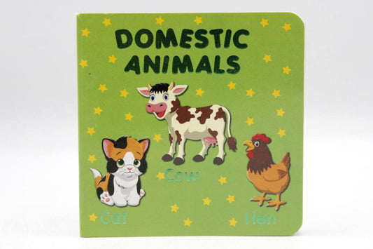 Domestics Animals Little Hands Board Book