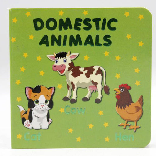 Load image into Gallery viewer, Domestics Animals Little Hands Board Book
